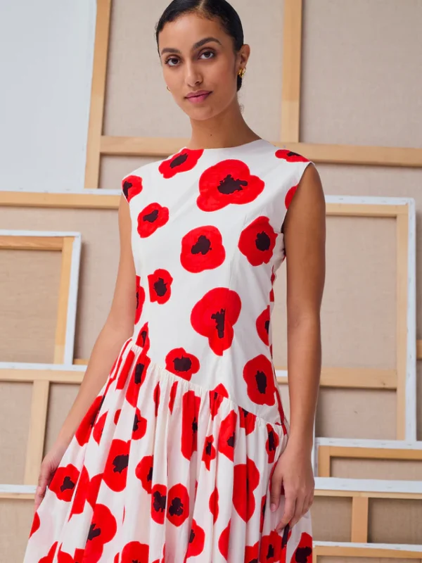 THE YOUNA DRESS - THE POPPY