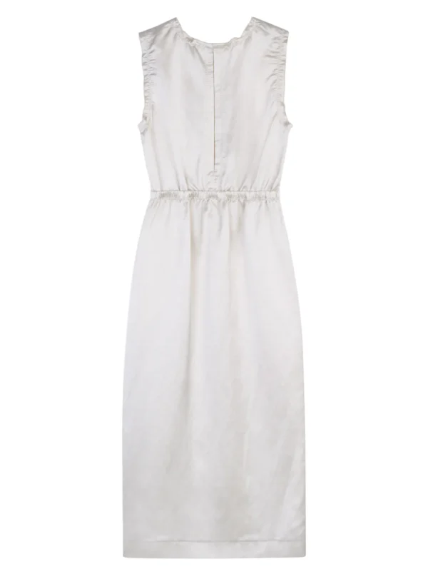 Satin Midi Dress - Image 4