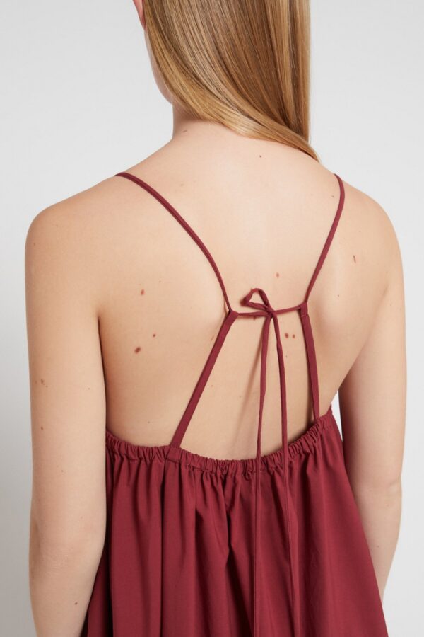 Poplin long dress - Image 3