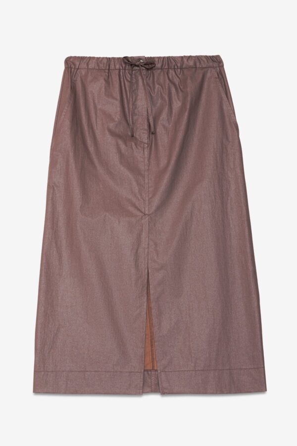 Cotton midi skirt - Image 5