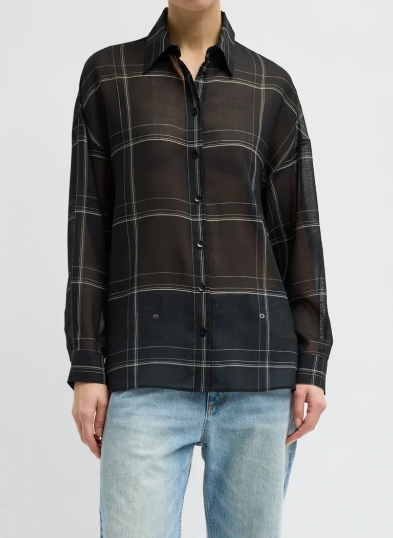 T000GK7720-SHEERWOOLGAUZECHECKOVERSIZEDSHIRT-BLACKMULTI-0189